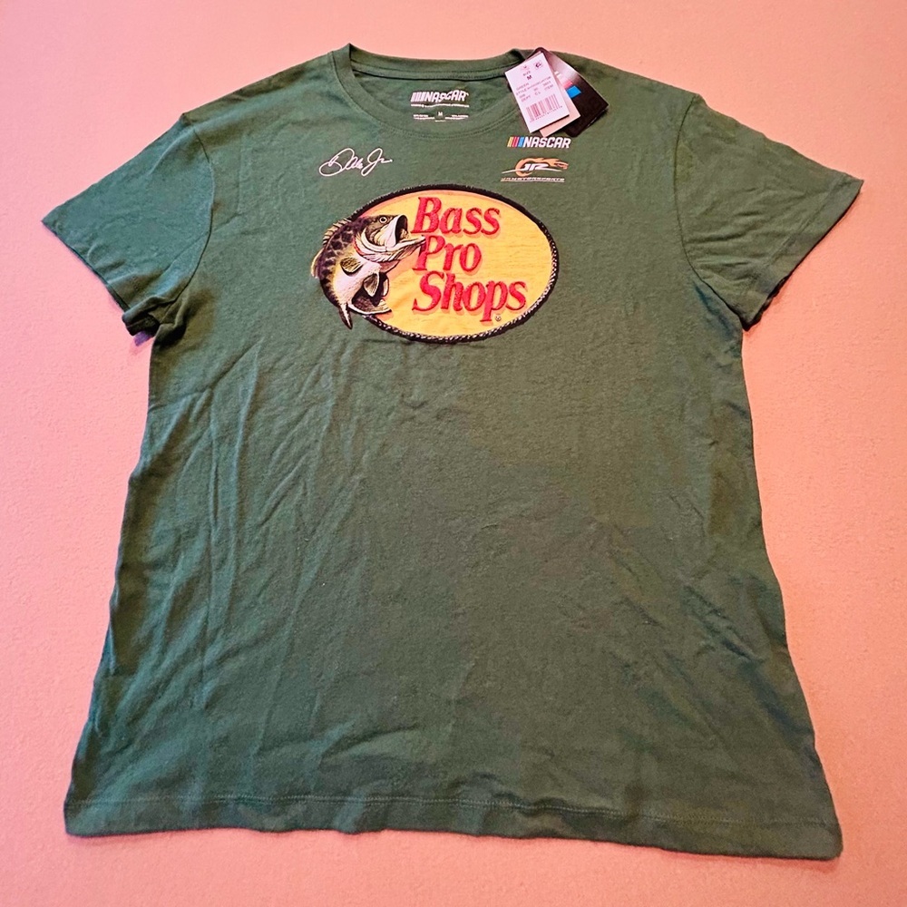 Nascar Bass Pro Shops Green Tee - Picture 4 of 6